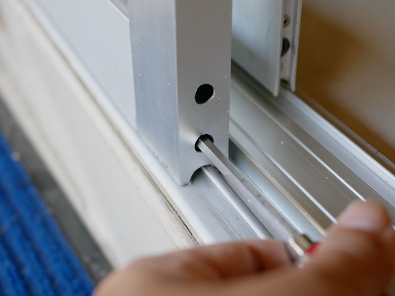 Aluminum Door Mounting