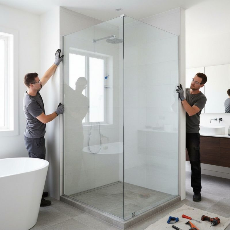 Shower Door Installation in Littleton, CO