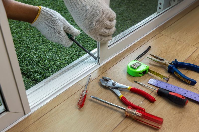 Aluminum Door Mounting